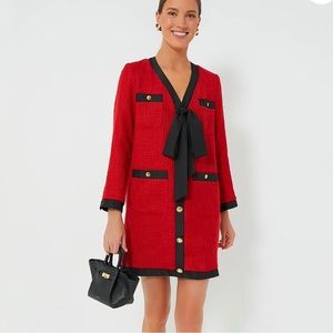 Tuckernuck Coco Tweed Bow Dress